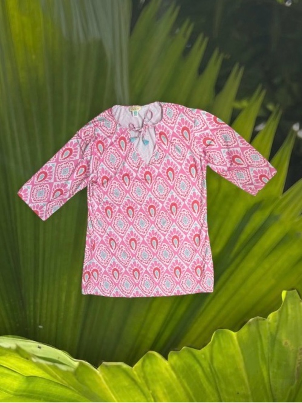 VIV & Lou boutique SUMMER Vibrant dress size large x-Large 12 14